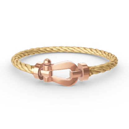 [Luxe Jewelry]FORCE LARGE HORSESHOE NO DIAMOND BRACELET ROSE GOLD