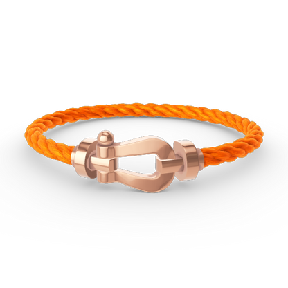 [Luxe Jewelry]FORCE LARGE HORSESHOE NO DIAMOND BRACELET ROSE GOLD