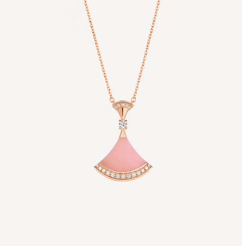 [Luxe Jewelry]DREAM NECKLACE PINK OPAL
