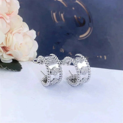 [Luxe Jewelry]PERLEE DIAMOND EARRINGS