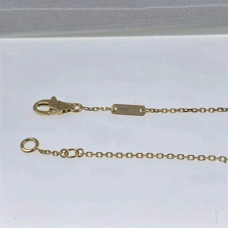 [Luxe Jewelry]CLOVER  CARNELIAN SINGLE FLOWER BRACELET