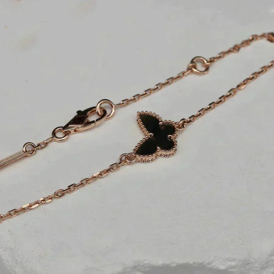 [Luxe Jewelry]BUTTERFLY ONYX  BUTTERFLY BRACELET