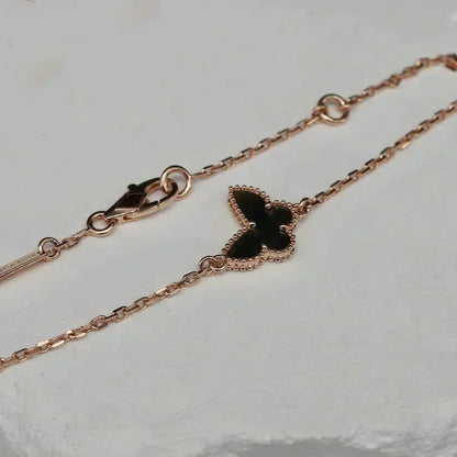 [Luxe Jewelry]BUTTERFLY ONYX  BUTTERFLY BRACELET