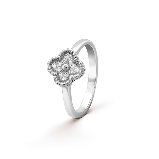 [Luxe Jewelry]CLOVER DIAMOND RING