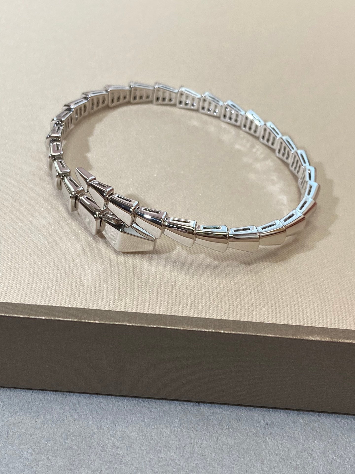 [Luxe Jewelry]SERPENTI VIPER SILVER BRACELET