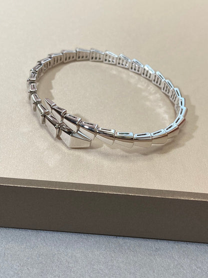[Luxe Jewelry]SERPENTI VIPER SILVER BRACELET