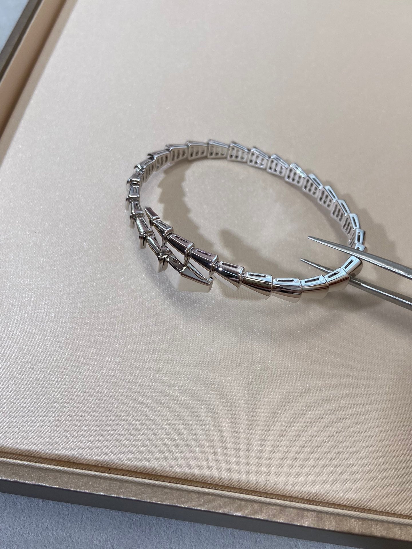 [Luxe Jewelry]SERPENTI VIPER SILVER BRACELET