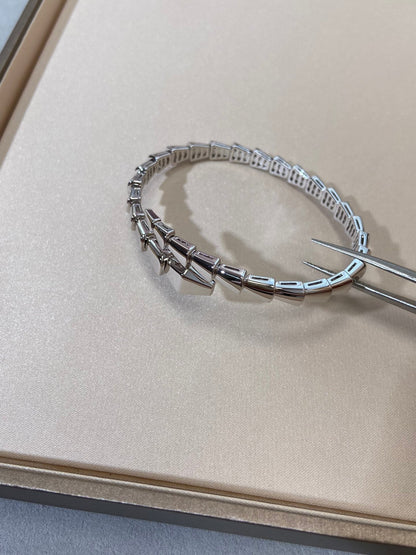 [Luxe Jewelry]SERPENTI VIPER SILVER BRACELET