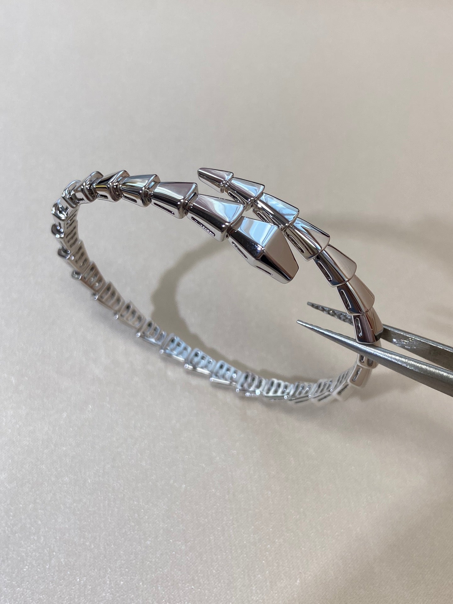 [Luxe Jewelry]SERPENTI VIPER SILVER BRACELET