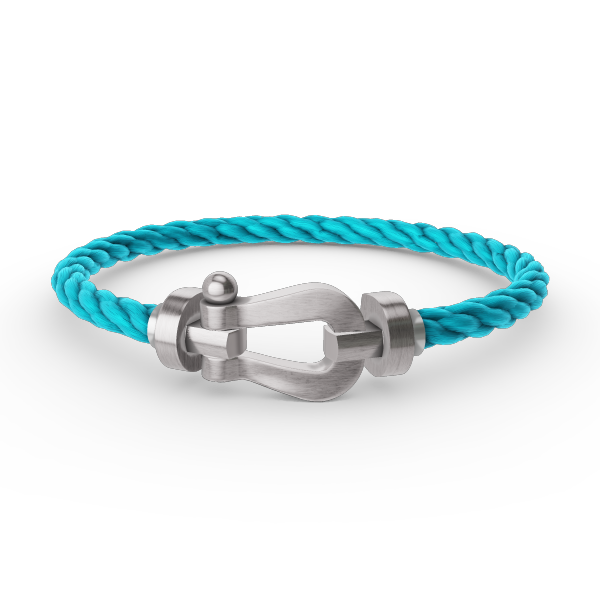 [Luxe Jewelry]FORCE LARGE HORSESHOE NO DIAMOND BRACELET SILVER