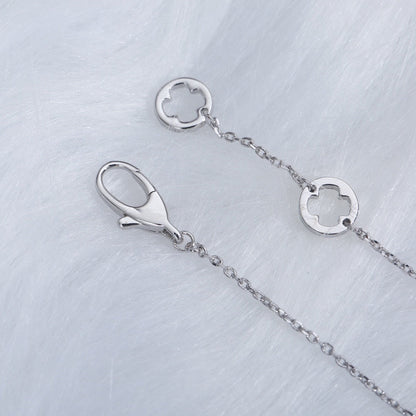 [Luxe Jewelry]FIOREVER NECKLACE DIAMOND CENTER