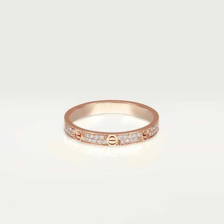 [Luxe Jewelry]LOVE RING 2.65MM DIAMOND