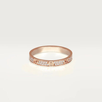 [Luxe Jewelry]LOVE RING 2.65MM DIAMOND